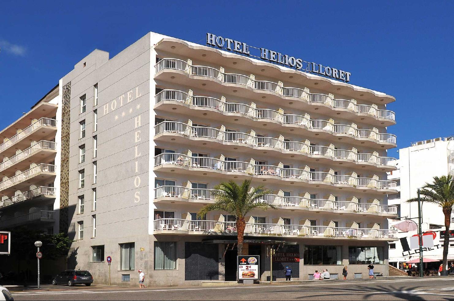 Hotel Helios Lloret Lloret de Mar Exterior foto